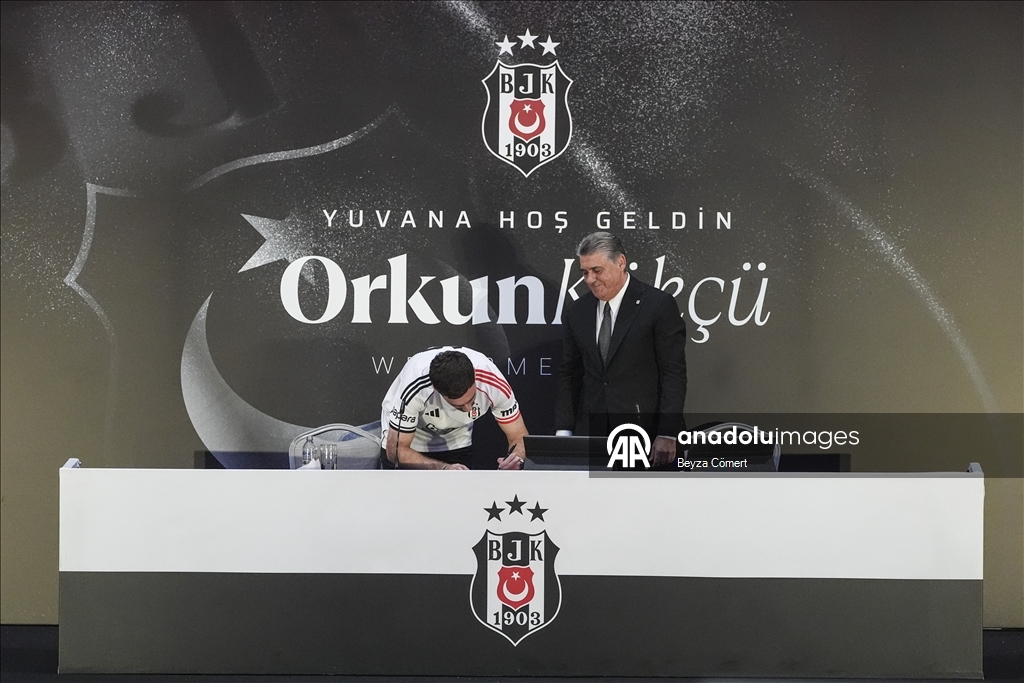 Beşiktaş, Milli futbolcu Orkun Kökçü ile sözleşme imzaladı