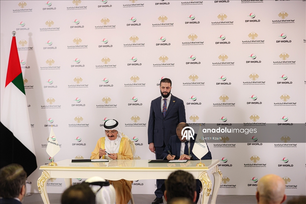 اتفاقية بين هيئة المنافذ السورية وشركة موانئ دبي بـ 800 مليون دولار