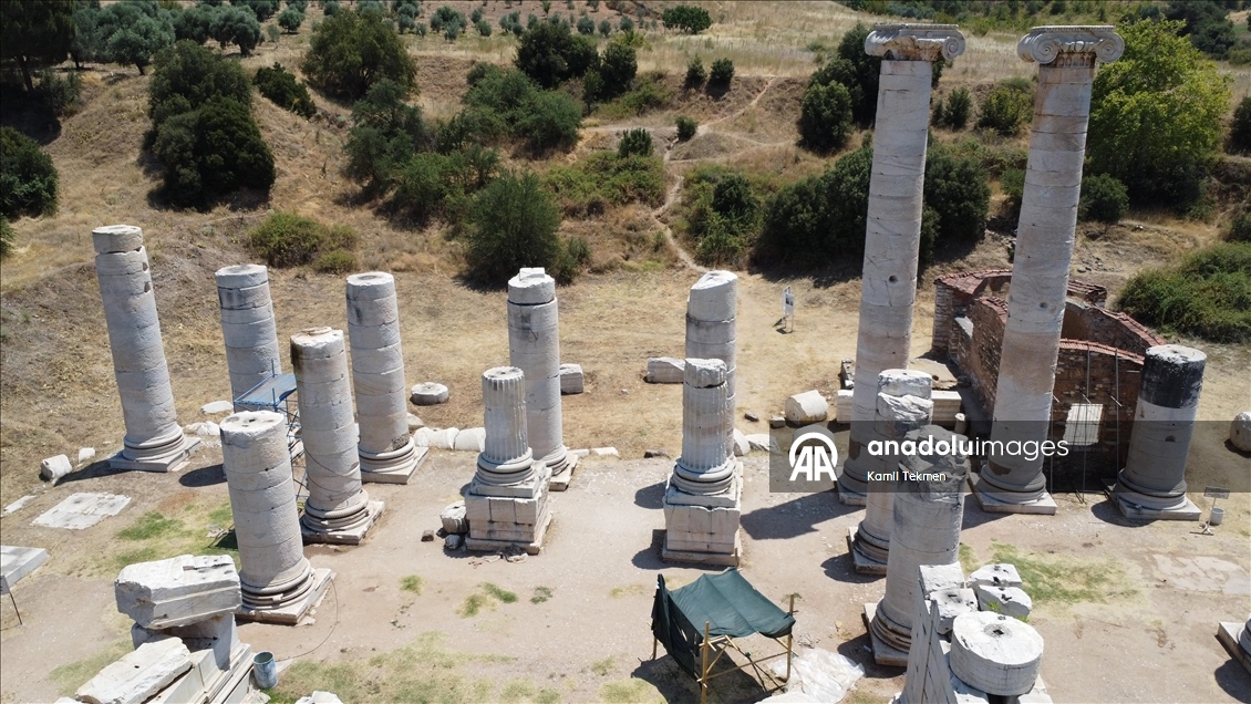 Manisa'da, Sardes Antik Kenti ve Lidya Tümülüsleri'nin UNESCO'ya alınması sevinci