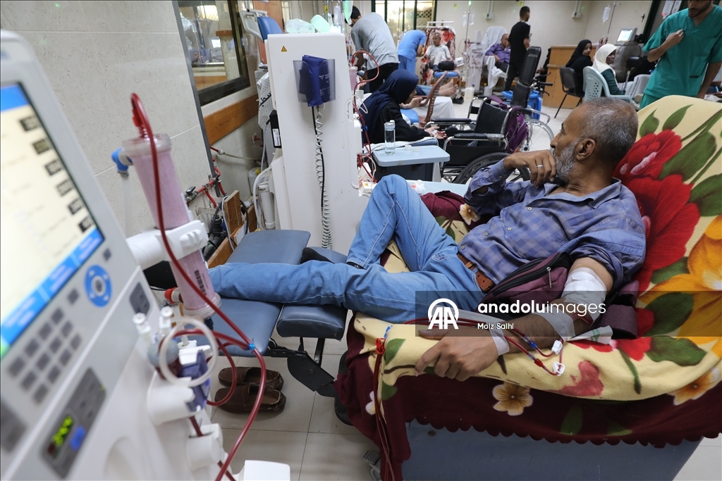 Gazze’de sınır kapılarının kapatılması, diyaliz hastalarının hayatını tehdit ediyor