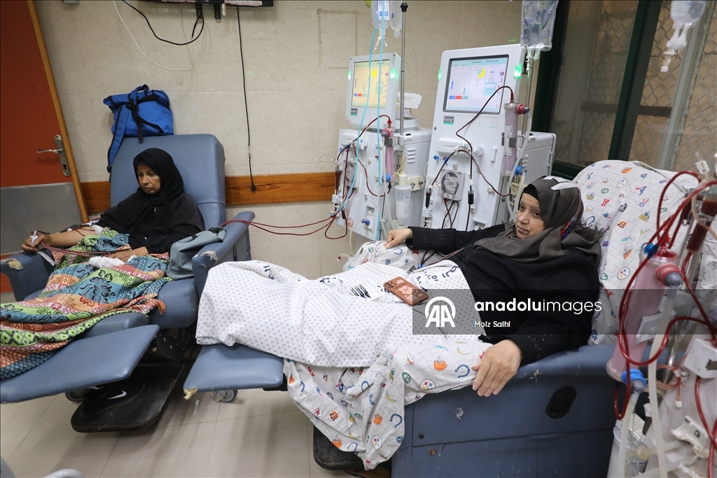 Gazze’de sınır kapılarının kapatılması, diyaliz hastalarının hayatını tehdit ediyor