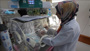 Gazze'de prematüre bebekler hayatta kalma mücadelesi veriyor