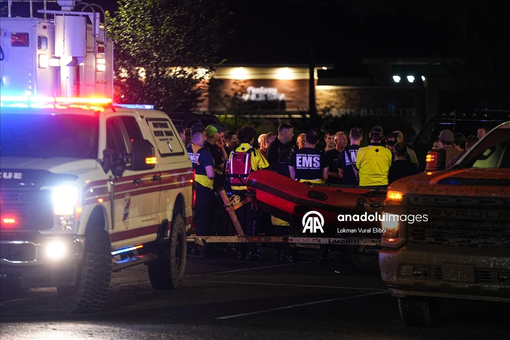 New Jersey'de yoğun yağışlar nedeniyle olağanüstü hâl ilan edildi