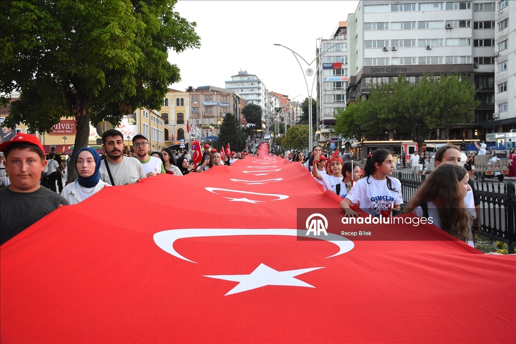 Samsun'da 15 Temmuz Demokrasi ve Milli Birlik Günü etkinlikleri düzenlendi