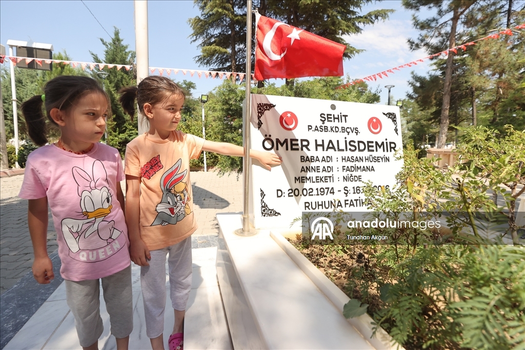 Yurt genelinde 15 Temmuz şehitleri anılıyor