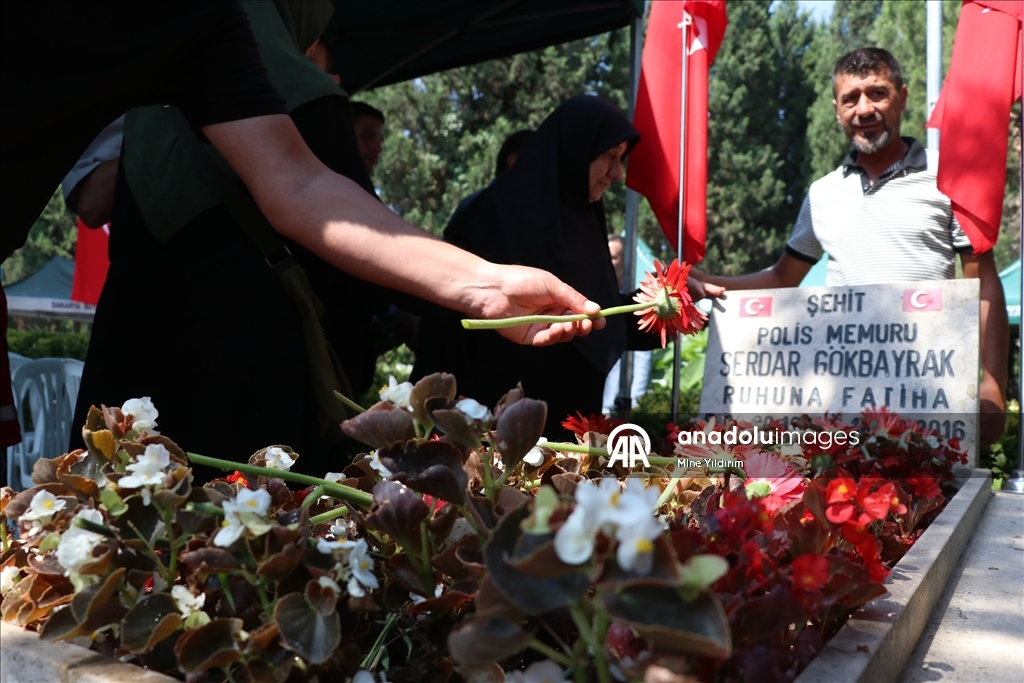 Yurt genelinde 15 Temmuz şehitleri anılıyor