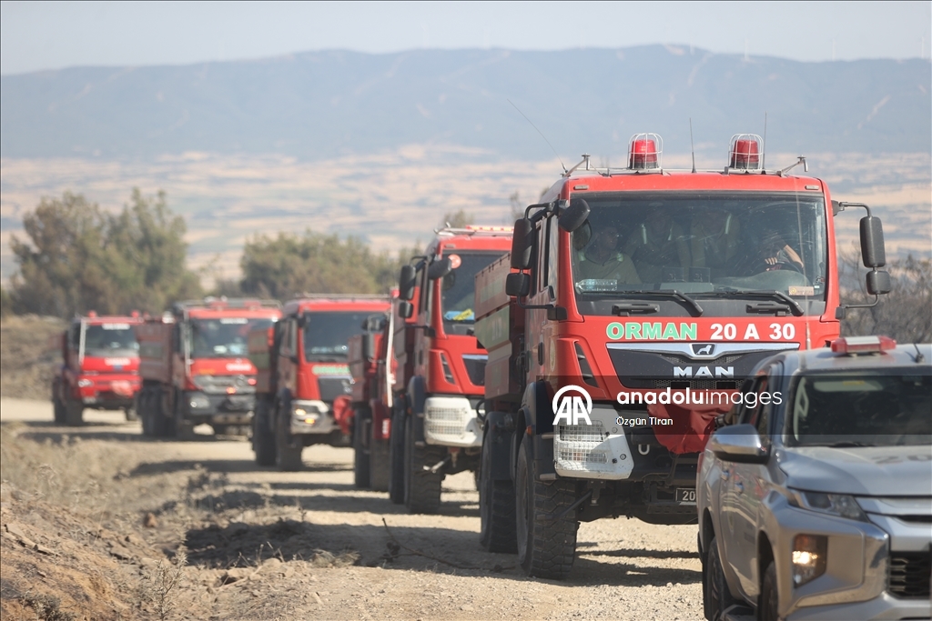 Tekirdağ'da çıkan orman yangını geniş alana yayıldı