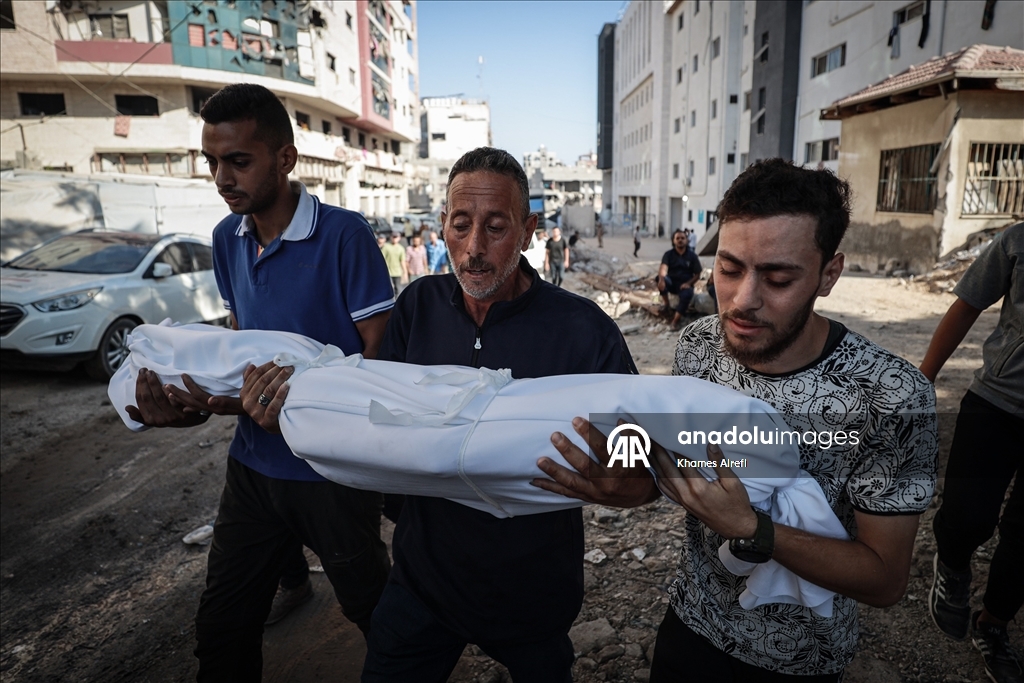 İsrail'in Gazze'ye yönelik saldırıları sürüyor