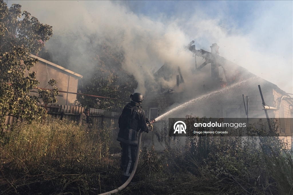 Rusya, Ukrayna'nın Kostyantynivka kentine saldırı düzenledi
