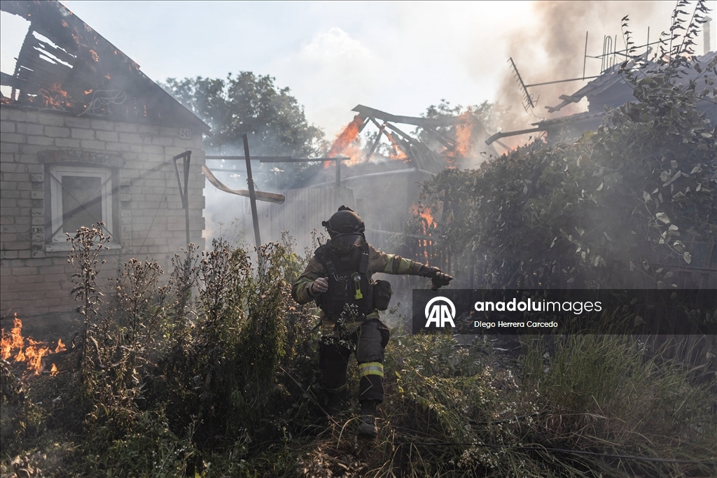 Rusya, Ukrayna'nın Kostyantynivka kentine saldırı düzenledi