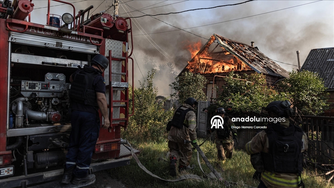 Rusya, Ukrayna'nın Kostyantynivka kentine saldırı düzenledi