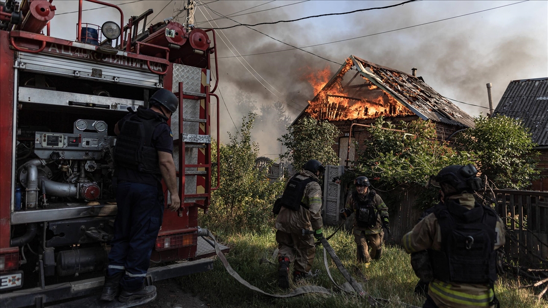 Rusya, Ukrayna'nın Kostyantynivka kentine saldırı düzenledi