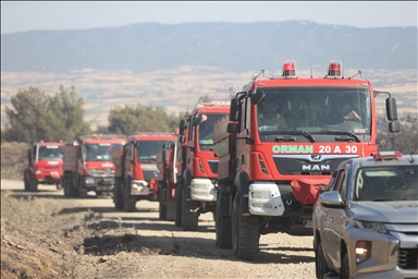 Tekirdağ'da çıkan orman yangını geniş alana yayıldı
