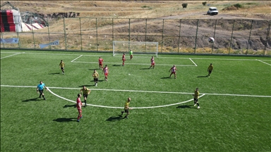  Gurbetten memlekete uzanan "köyler arası futbol turnuvası" kuşakları buluşturuyor