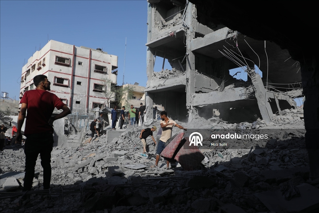 İsrail'in Gazze'ye yönelik saldırıları sürüyor