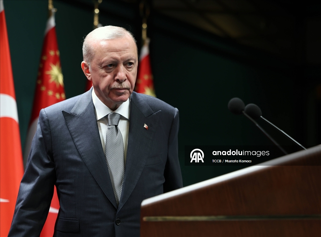 Cumhurbaşkanı Erdoğan, Kabine Toplantısı sonrası açıklama yaptı