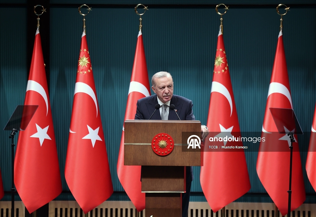 Cumhurbaşkanı Erdoğan, Kabine Toplantısı sonrası açıklama yaptı