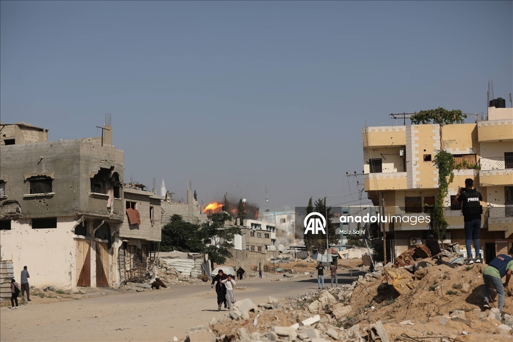 İsrail'in Gazze'ye yönelik saldırıları sürüyor