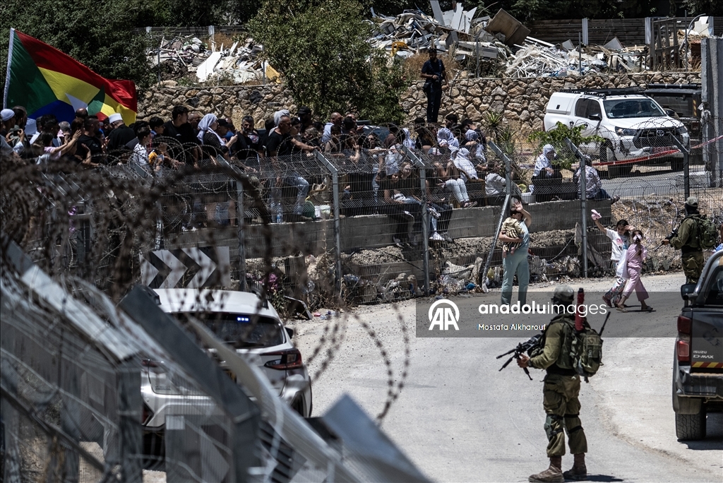 İsrail güçleri, İsrail'deki Dürzi grupların Suriye'ye dönüşüne izin verdi
