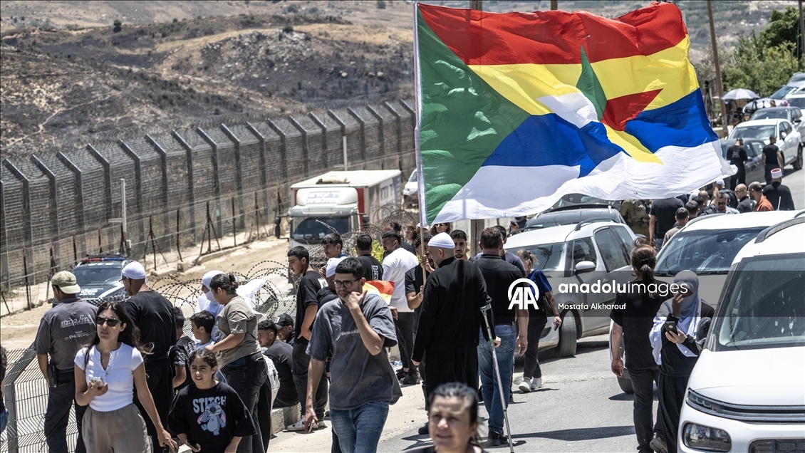 İsrail güçleri, İsrail'deki Dürzi grupların Suriye'ye dönüşüne izin verdi