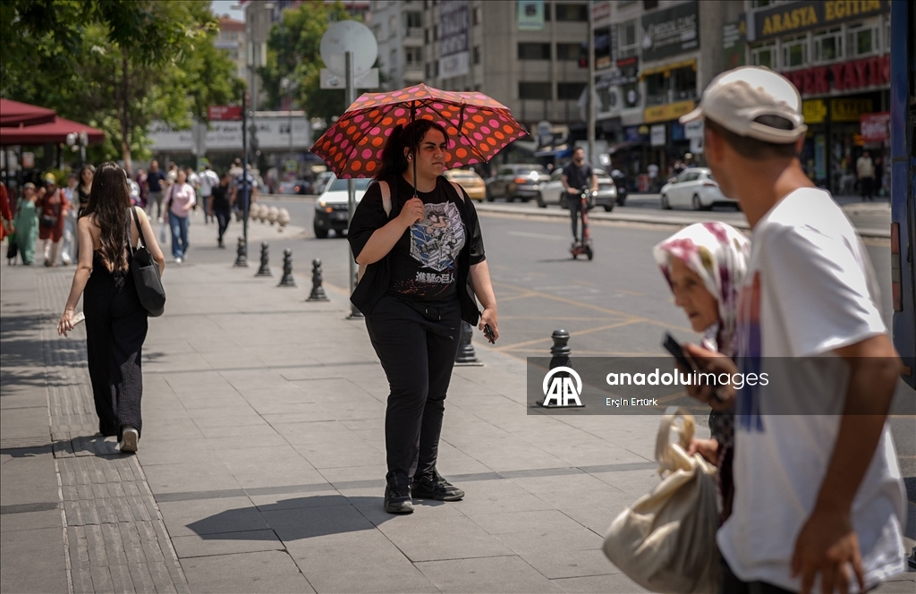 Ankara'da sıcak hava