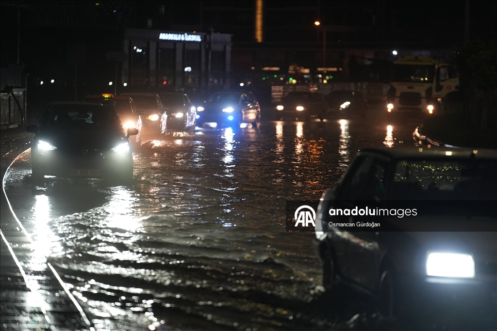 Ankara’da sağanak
