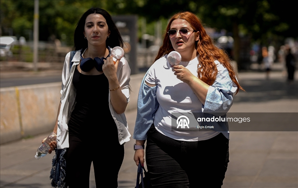 Ankara'da sıcak hava