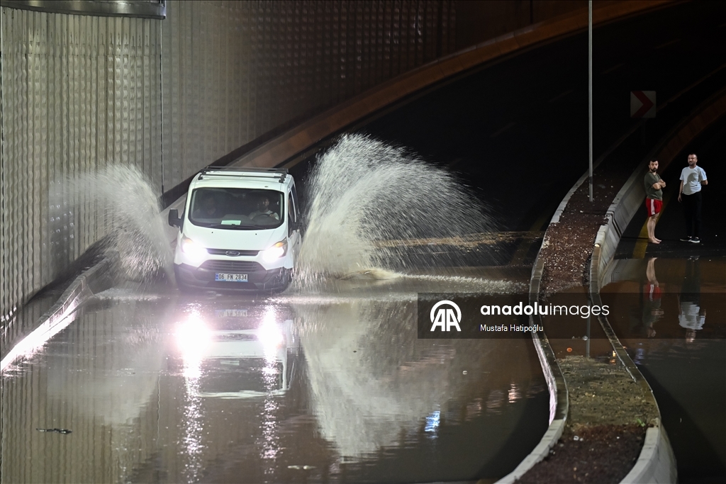 Ankara’da sağanak