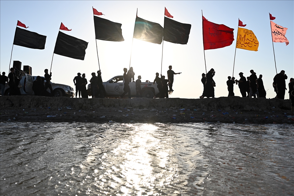 Irak'ta "Erbain" yürüyüşü