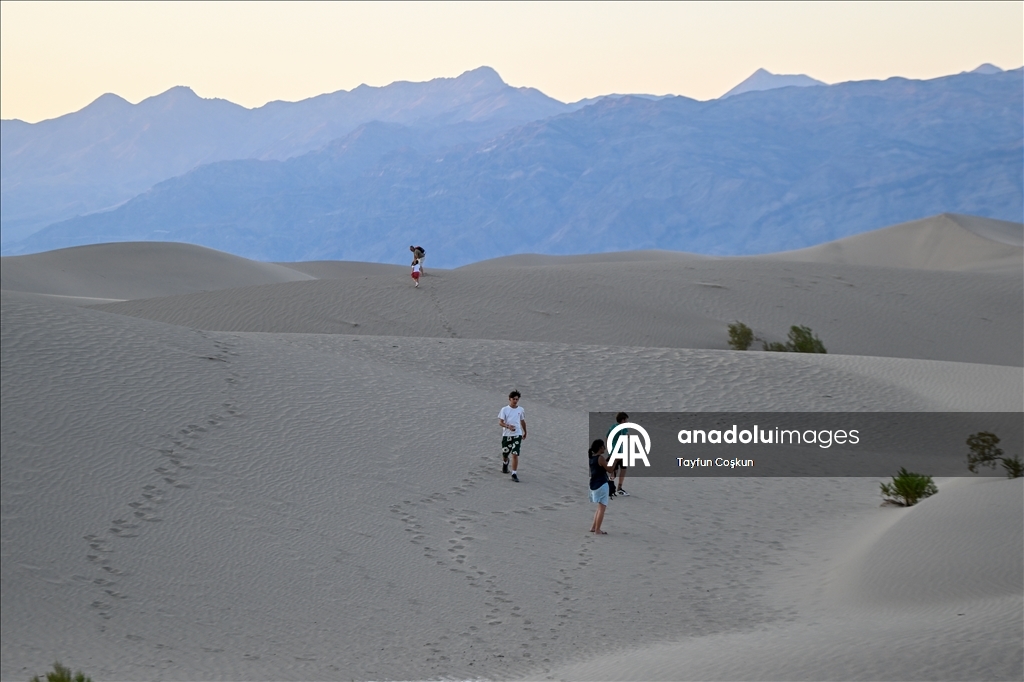 ABD'nin California eyaletindeki Ölüm Vadisi'nde termometreler 46°C'yi gösterdi