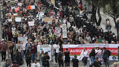 Meksika’nın başkenti Mexico City’de soylulaştırma karşıtı protesto düzenlendi