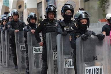 Anti-gentrification march in Mexico