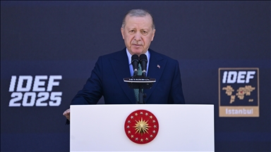 Cumhurbaşkanı Recep Tayyip Erdoğan, IDEF 2025'e katıldı