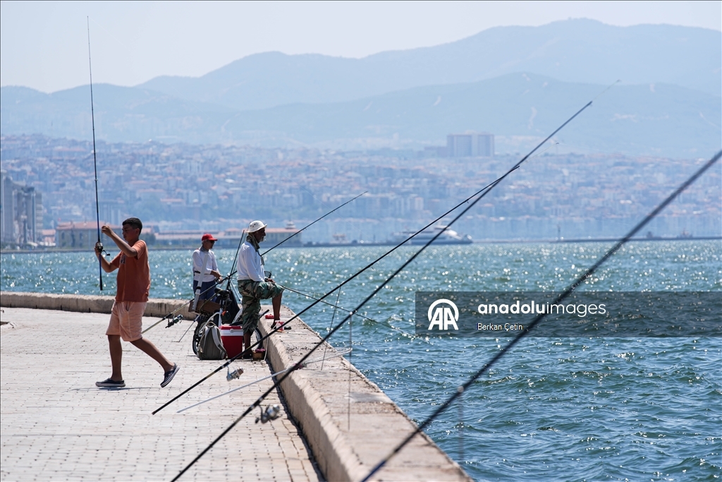İzmir'de sıcak hava