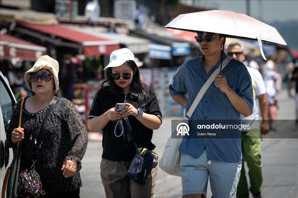 İstanbul'da sıcak hava