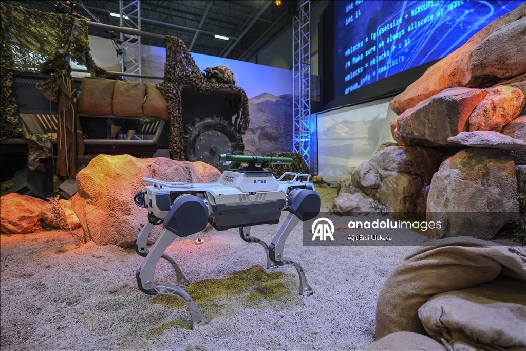 Robot dogs take the spotlight at IDEF 2025 in Istanbul