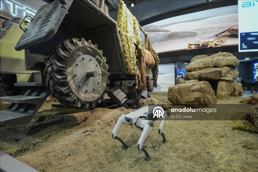 Robot dogs take the spotlight at IDEF 2025 in Istanbul