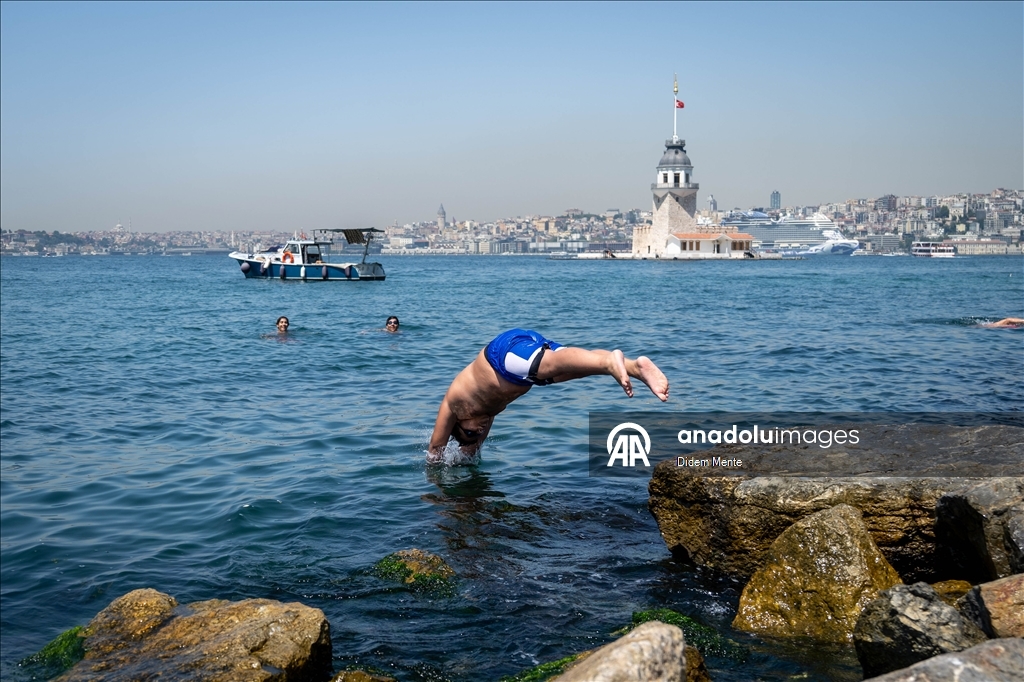 İstanbul'da sıcak hava