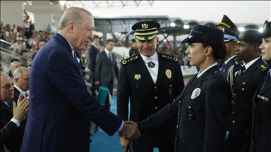 Cumhurbaşkanı Erdoğan, Polis Akademisi Mezuniyet Töreni'ne katıldı