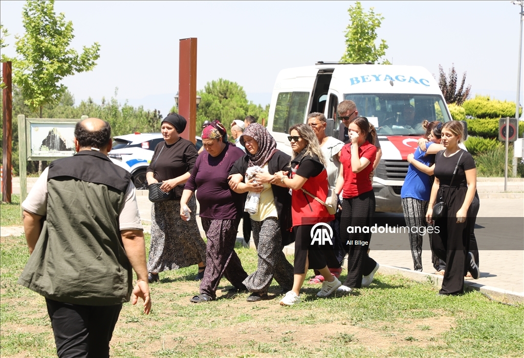 Orman yangınında şehit olan Denizlili orman işçileri için tören düzenlendi