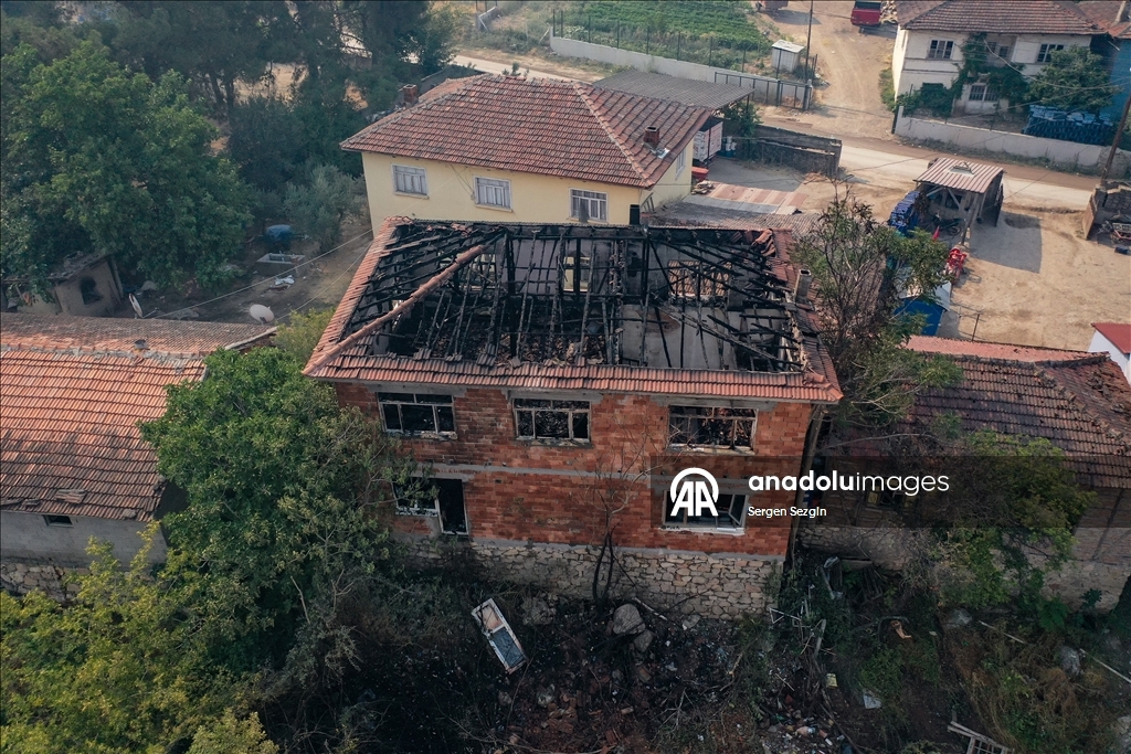Sakarya'dan Bilecik tarafına sıçrayan orman yangınına 4. gününde müdahale devam ediyor