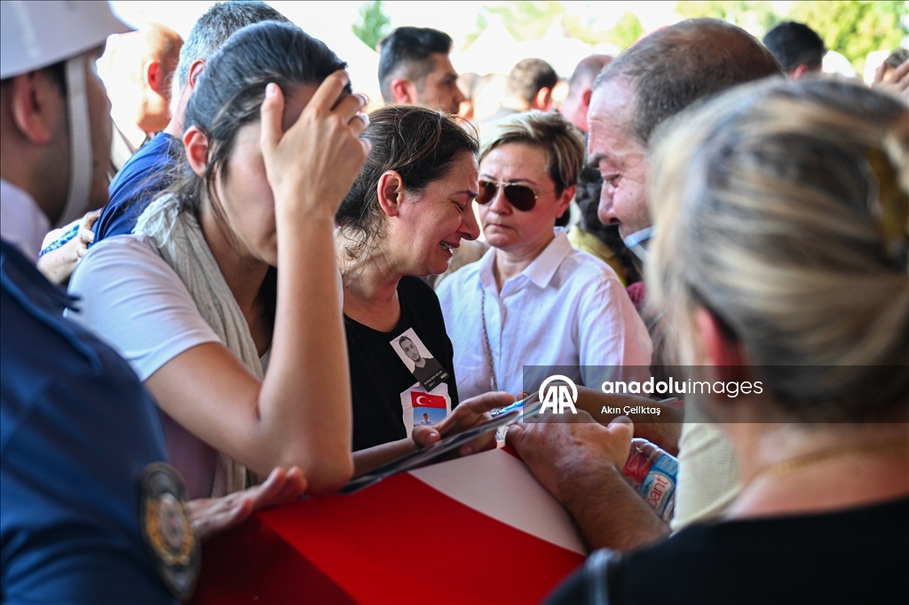 Orman yangınıyla mücadelede şehit olan AKUT gönüllüleri, Ankara'da son yolculuklarına uğurlandı
