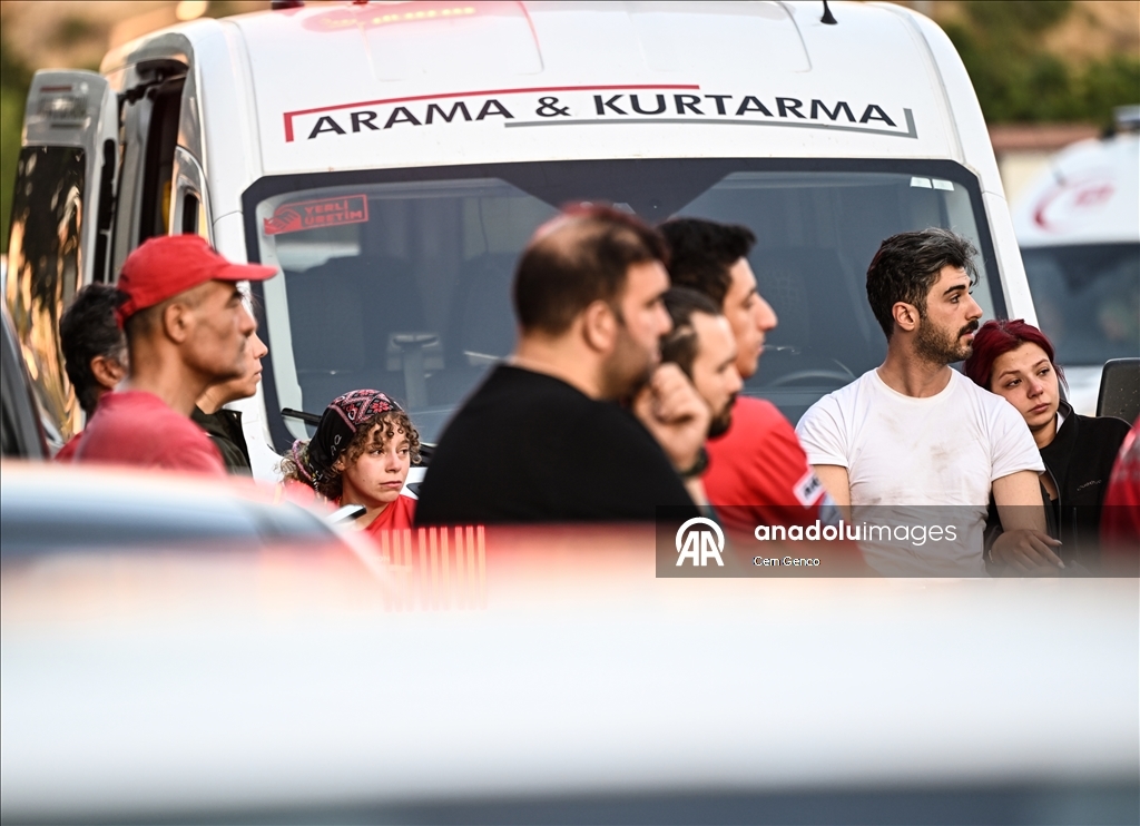 Orman şehitlerinin naaşları Ankara'ya getirildi