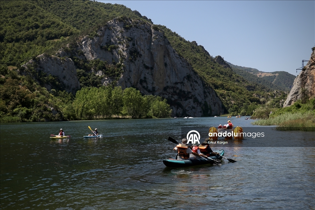 Samsun'da Uluslararası Kapıkaya Doğa Sporları ve Kültür Festivali'nin açılış töreni yapıldı