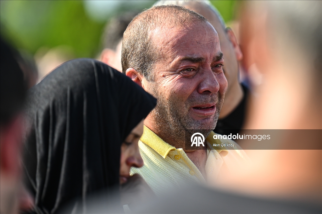 Orman yangınıyla mücadelede şehit olan AKUT gönüllüleri, Ankara'da son yolculuklarına uğurlandı