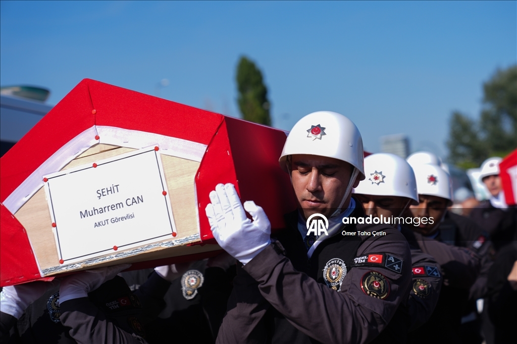 Orman yangınıyla mücadelede şehit olan AKUT gönüllüleri, Ankara'da son yolculuklarına uğurlandı