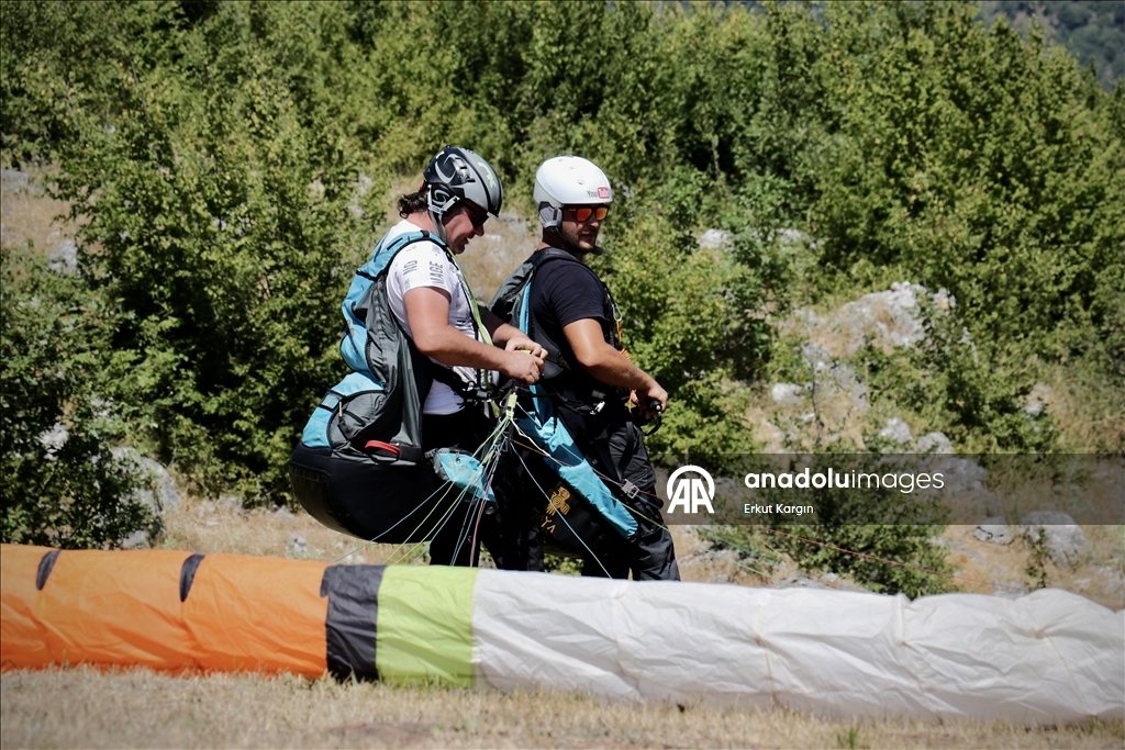 Samsun'da Uluslararası Kapıkaya Doğa Sporları ve Kültür Festivali'nin açılış töreni yapıldı