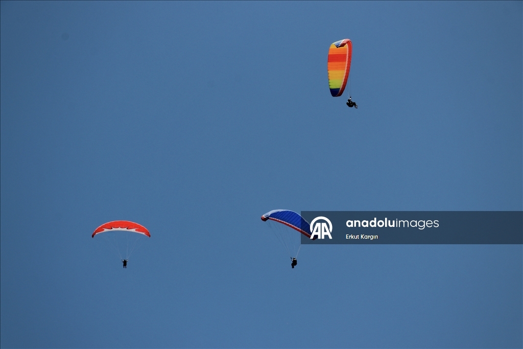 Samsun'da Uluslararası Kapıkaya Doğa Sporları ve Kültür Festivali'nin açılış töreni yapıldı