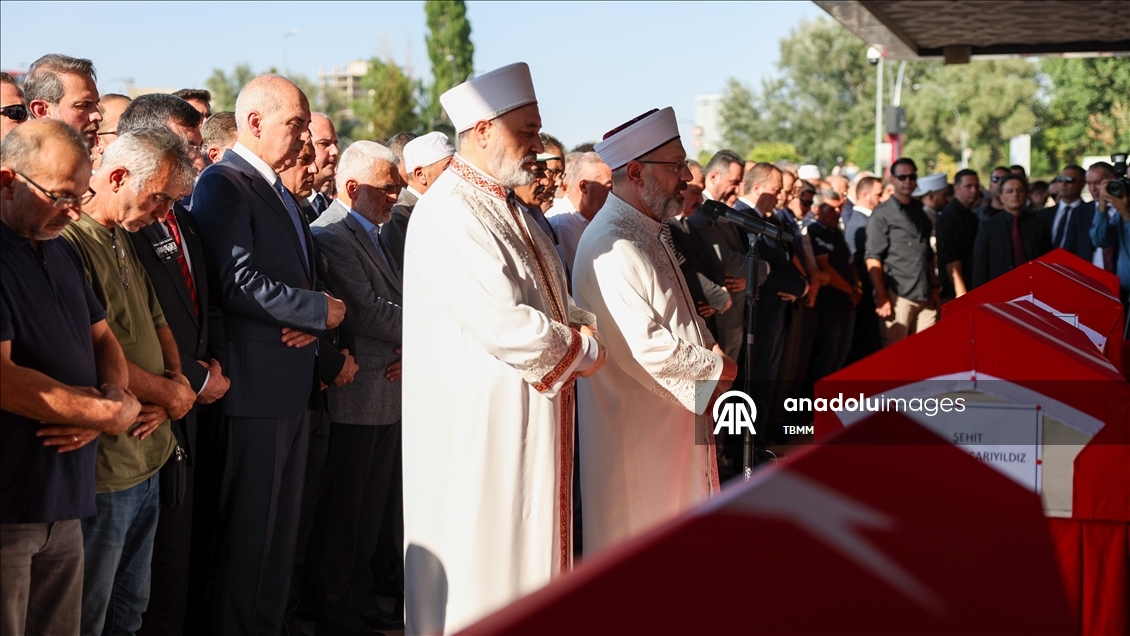 Orman şehitleri son yolculuklarına uğurlanıyor