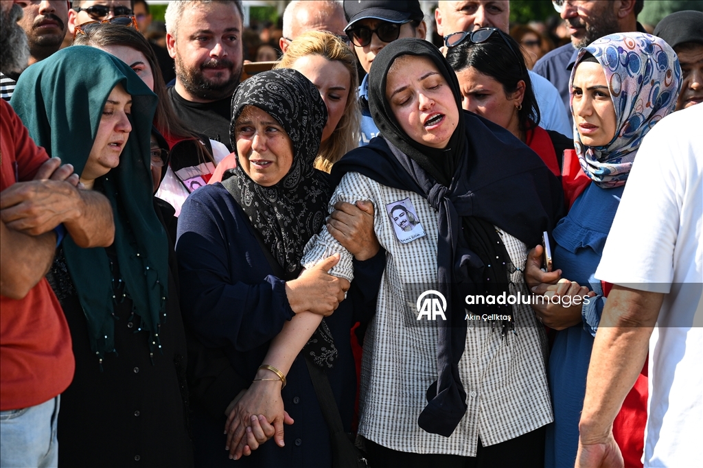 Orman yangınıyla mücadelede şehit olan AKUT gönüllüleri, Ankara'da son yolculuklarına uğurlandı